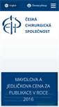 Mobile Screenshot of chirurgie.cz