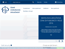 Tablet Screenshot of chirurgie.cz